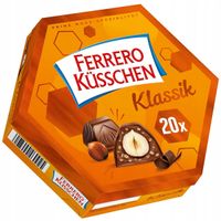 FERRERO KUSSCHEN KLASSIK PRALINY BOMBONIERKA 178g  20szt