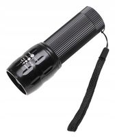 LATARKA Na Baterie LED Lampka Mała Kieszonkowa LAMPA ZOOM 4970