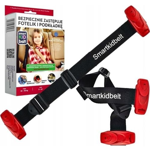 Pas bezpieczeństwa samochodowy SMART KID BELT na Arena.pl