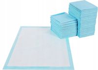 PODKŁADY CHŁONNE HIGIENICZNE MATY JEDNORAZOWE DO PRZEWIJANIA 60x60 100 SZT