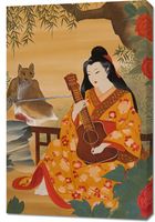 Obraz 60x90cm Muzyka i Poeci