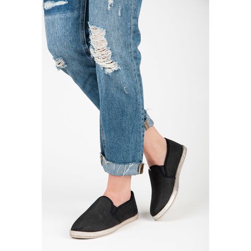 Czarne espadryle slip on r.36 na Arena.pl
