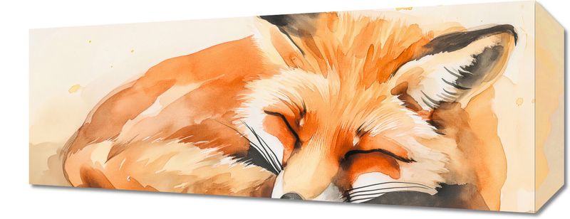 Obraz 50x20cm Akwarelowa Sielanka zdjęcie 1