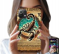 ETUI DO XIAOMI MI 11 LITE - SKORPION ZNAK ZODIAKU ASTRONOMIA + FOLIA
