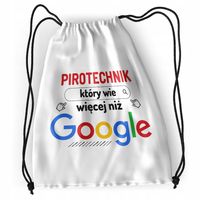 Plecak Dla Pirotechnika Sportowy Szkolny Worek Z Nadrukiem Ze Zdjęciem