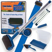 WAŁEK DO MALOWANIA SCIAN NIEKAPIĄCY UNIWERSALNY WAŁKI ZESTAW MALARSKI 5w1