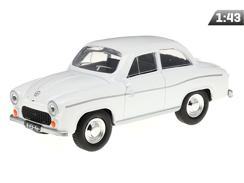 Model 1:43, SYRENA 104 PRL, biały zdjęcie 1