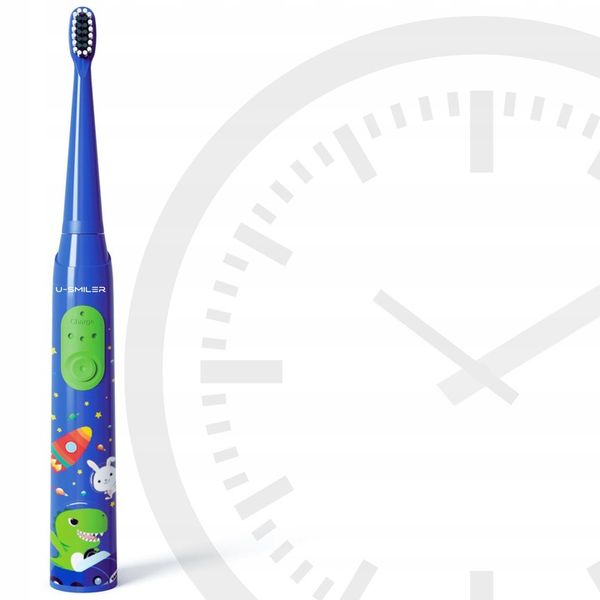 SZCZOTECZKA SONICZNA DLA DZIECI ELEKTRYCZNA DO ZĘBÓW 3 TRYBY 4 KOŃCÓWKI zdjęcie 10