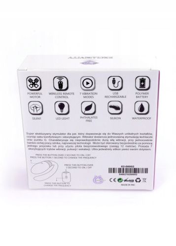 Stymulator-V-Vibe Purple USB 7 Function z pilotem na Arena.pl