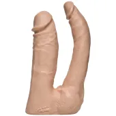 doc johnson naturals duo - podwojny model anatomiczny, 13 cm