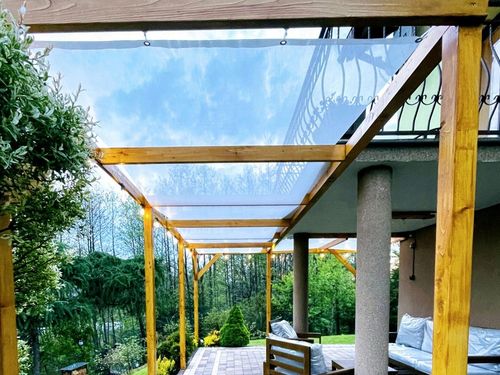 PAS ALTANOWY ŻAGIEL PRZECIWSŁONECZNY NA PEROGLĘ ALTANĘ TARAS BIAŁY 1X5 na Arena.pl