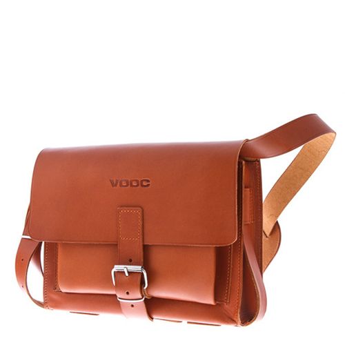 Listonoszka skórzana KEMER VOOC Vintage P32 Brązowa na Arena.pl