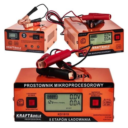 prostownik mikroprocesorowy 15amp 6/12v kd1917 na Arena.pl
