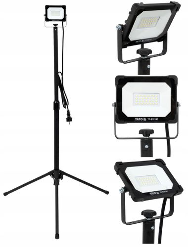 REFLEKTOR NAŚWIETLACZ LED + STATYW STOJAK 20W na Arena.pl