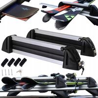 Bagażnik na narty Menabo White Bear na 4 pary nart 2 deski