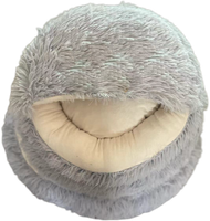 Legowisko dla psa kota szare M budka CAVE 50x50cm