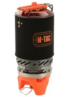 Kuchenka turystyczna, zestaw do gotowania M-Tac 1L black