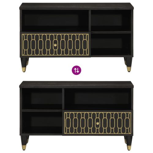 Szafka pod telewizor, 80x33x46 cm, lite drewno mango na Arena.pl