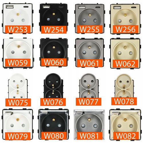 GNIAZDKO GNIAZDO SZKLANE Z BOLCEM PODWÓJNE GNIAZDKA KONTAKTY BIAŁE 1F na Arena.pl