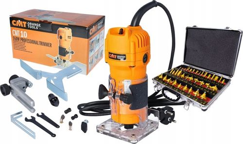 CMT FREZARKA RĘCZNA KRAWĘDZIOWA 550W CMT10 TRYMER KRAWĘDZI 6,35 6-8mm na Arena.pl