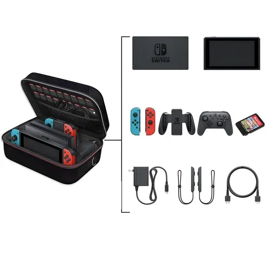 Logit Walizka na Nitntendo Switch OLED V1/V2, Etui Nitntendo Switch zdjęcie 10