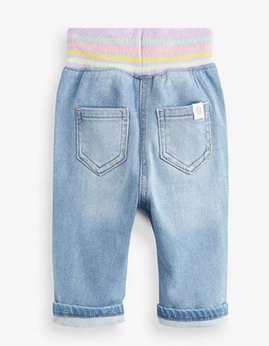 NEXT Light Blue Denim Pull-On Joggers 2-3Y na Arena.pl