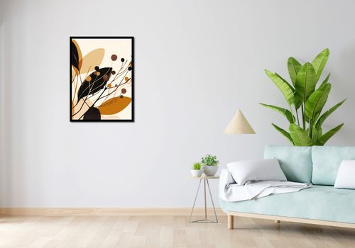 Plakat 60x80cm Jesienne Sylwety na Arena.pl