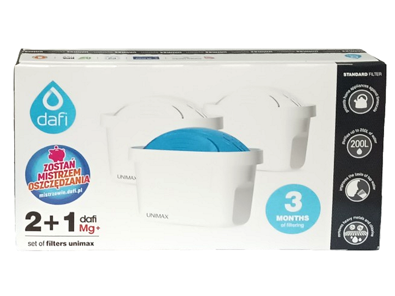 Wkład filtrujący Dafi UNIMAX 2+1Mg+ zdjęcie 2