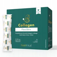 Kolagen FlexiSkin do picia 10000mg Mocne stawy, piękna skóra Nutrivital 30