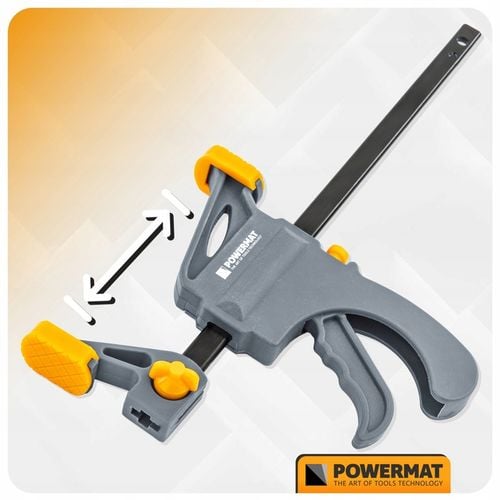 ŚCISK STOLARSKI ZACISK DŹWIGNIOWY 100x35 MM SZYBKOZACISKOWY AUTOMATYCZNY na Arena.pl