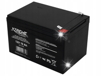 AKUMULATOR ŻELOWY BEZOBSŁUGOWY 12V 10Ah (wym. 12Ah/14Ah/15Ah) DO UPS ROWERU