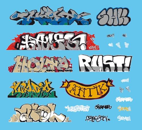 Kalkomania " GRAFITTI " na Arena.pl