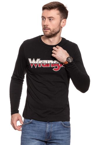 WRANGLER LS LOGO TEE BLACK W7A85D301 M na Arena.pl