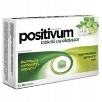 TABLETKI USPOKAJAJĄCE Positivum 180 tabletek MELISA NA STRES SPOKÓJ