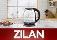 CZAJNIK ELEKTRYCZNY SZKLANY REGULACJA TEMPERATURY 5 KOLORÓW LED 2200W