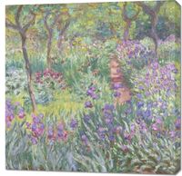 Obraz 90x90cm The Artist’s Garden in Giverny, Monet Vintage