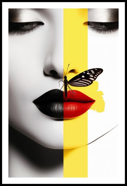 Plakat 53x81cm Motyla Piękność zdjęcie 3
