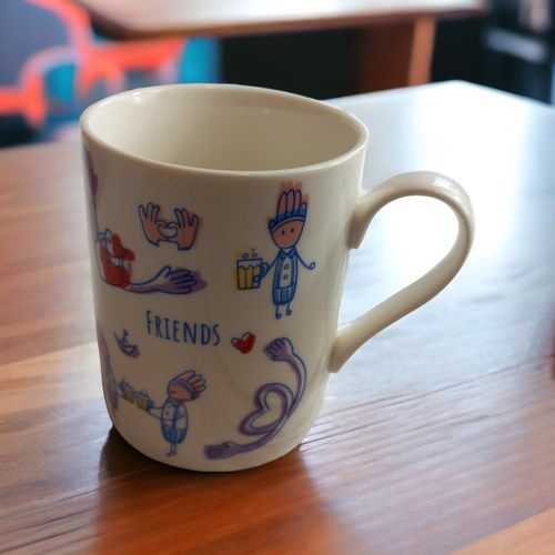 Kubek Ceramiczny 320ml z Napisem FRIENDS na Arena.pl