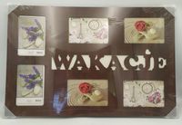 ramka na 6 zdjęć 59x39cm wakacje.
