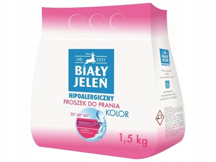 Biały Jeleń Proszek do prania kolor 1,5 kg zdjęcie 1