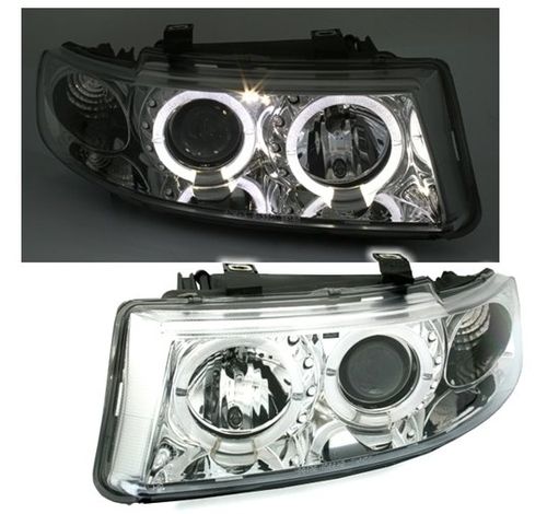 SEAT LEON TOLEDO LAMPY REFLEKTORY SOCZEWKOWE CHROM na Arena.pl