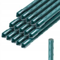 TYCZKA DO ROŚLIN PODPORA 180cm TYCZKI PALIK POMIDORÓW POWLEKANA STAL 15szt