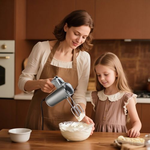 Mikser Ręczny Kuchenny AIGOSTAR Adela 5 Prędkości 400W na Arena.pl