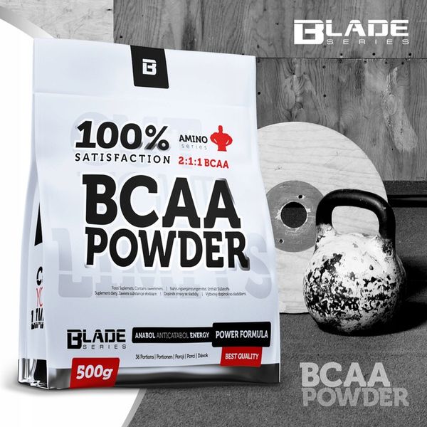 Hi TEC BLADE 100% BCAA Powder - 500g + GLUTAMINA zdjęcie 3