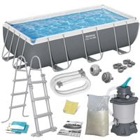 Basen ogrodowy stelażowy 404 x 201 x 100 cm 11w1 Bestway 56442