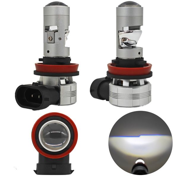 żarówki LED H11 12-24V CANBUS, do lamp z USA, linia odcięcia 2 szt. zdjęcie 1