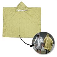 kurtka, peleryna przeciwdeszczowa, wodoodporna, termiczna z kapturem