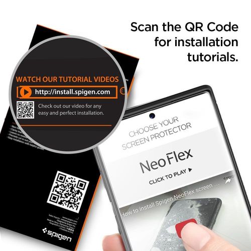 FOLIA OCHRONNA SPIGEN NEO FLEX GALAXY NOTE 10+ PLUS na Arena.pl