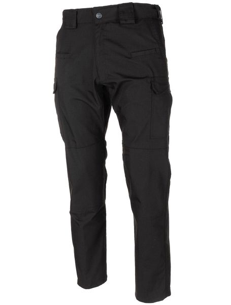 Spodnie Tactical Hose "Attack" Rip Stop czarne S zdjęcie 1