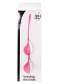 Kulki-Teardrop Duo Balls Pink